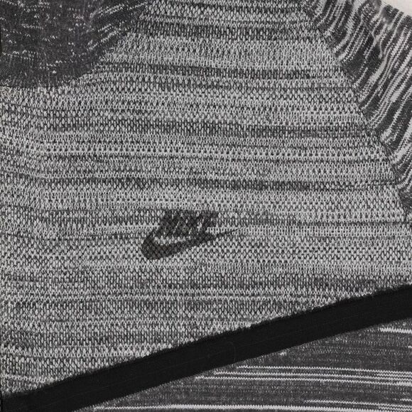 Nike Tech Knit Windrunner Hoodie Jacket Mens Large Gray Black 728685-043 RARE - Picture 5 of 9